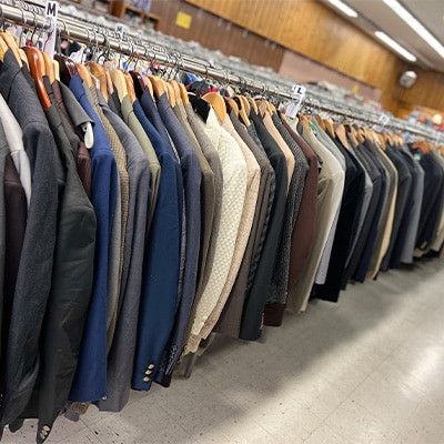 Men's Clothing Thrift Store