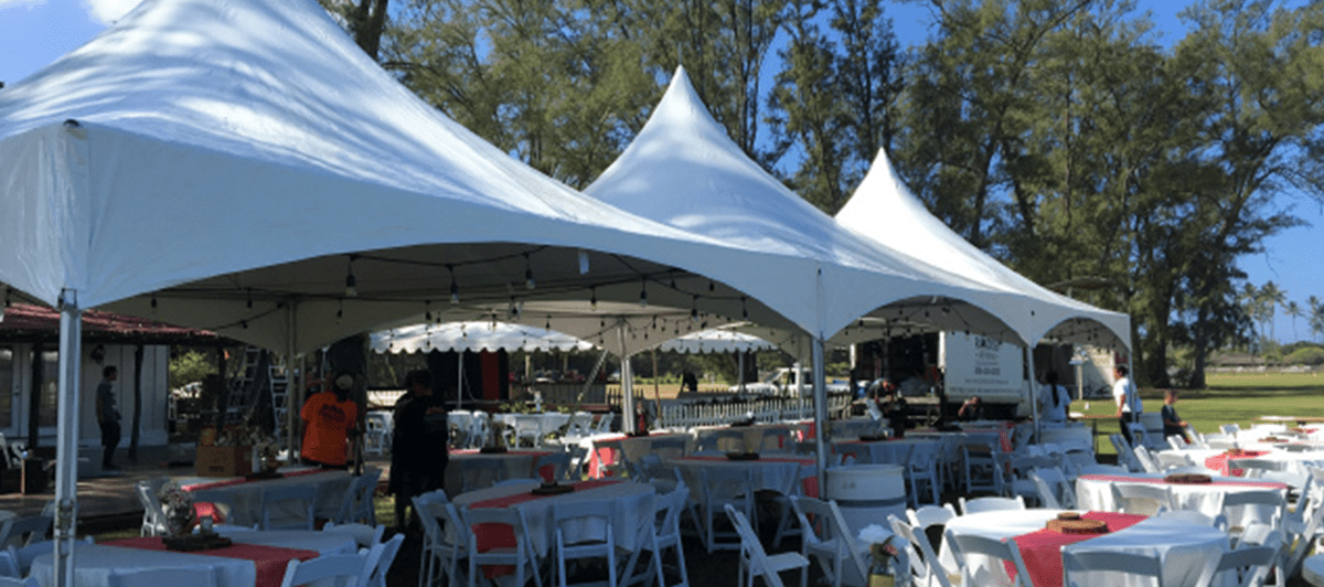 Island Paradise Party Rentals LLC provides Tents in Haleiwa, HI