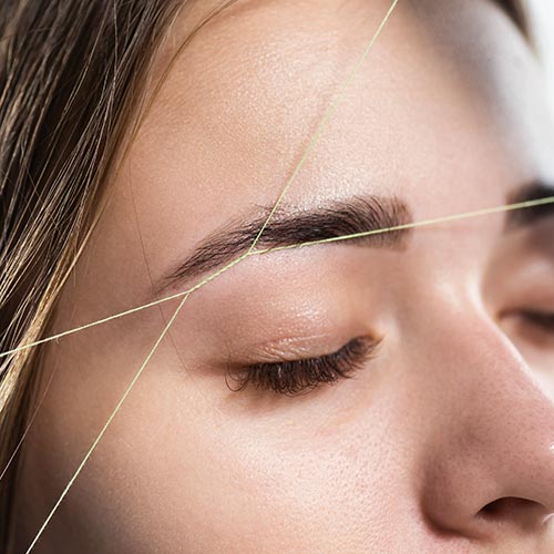 Eyebrow Threading