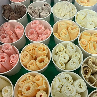 ROLLED ICE CREAM