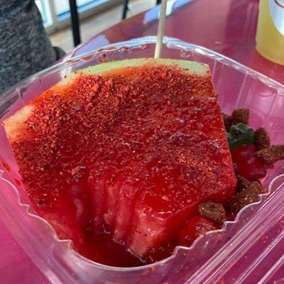 FRUIT WITH CHAMOY
