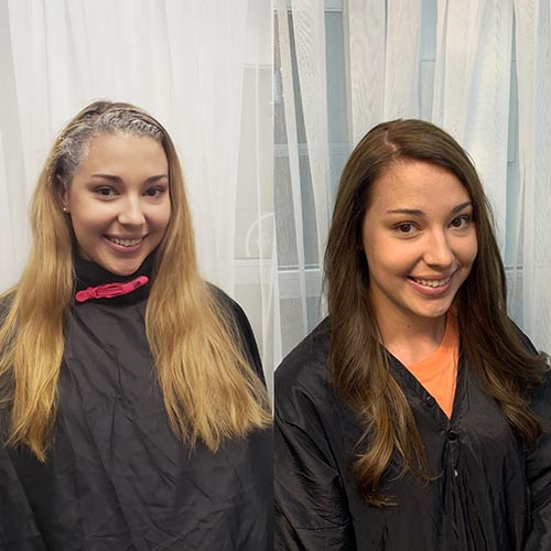 Hair Color Correction