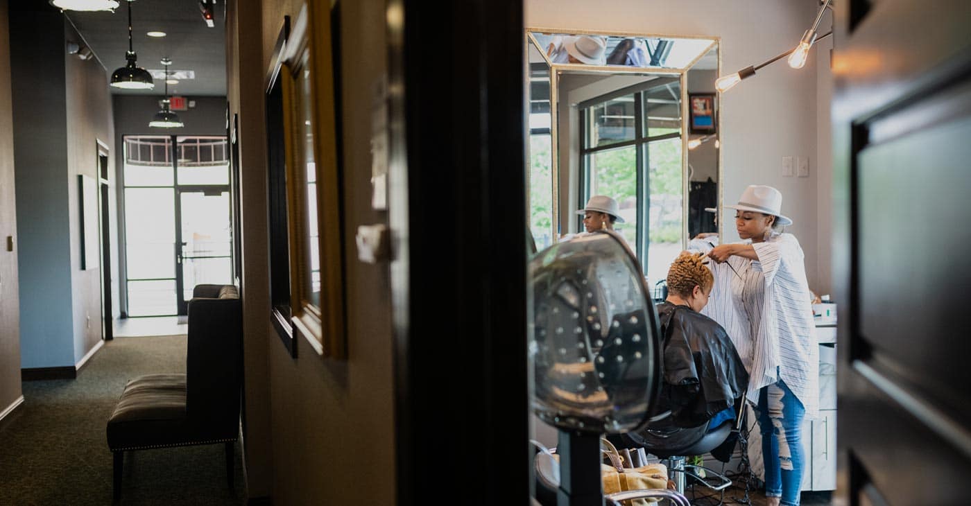 Meke Stephens Salon is a Black Hair Salon in Dallas, TX 75215