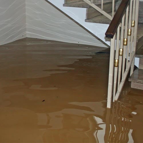 Flooded Basement Pumping