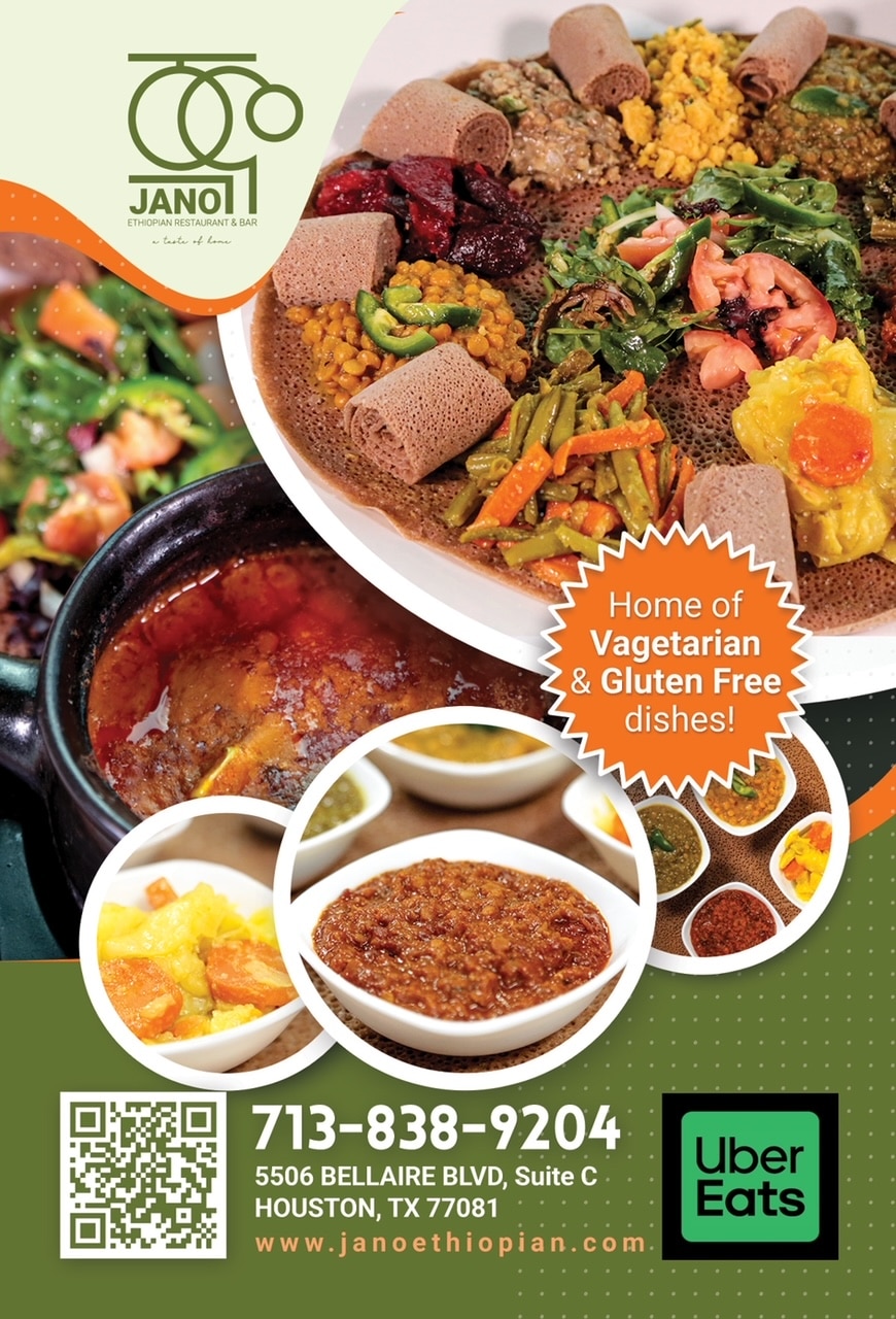 JANO Ethiopian Restaurant is a Vegetarian in Houston, TX 77081