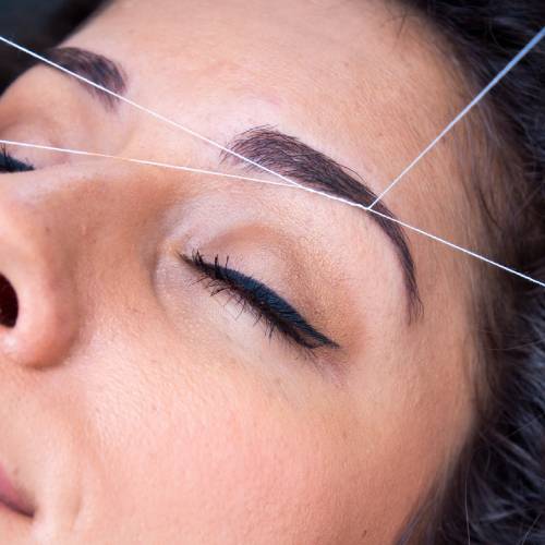 Eyebrow Threading
