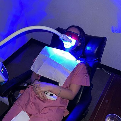 LASER TEETH WHITENING