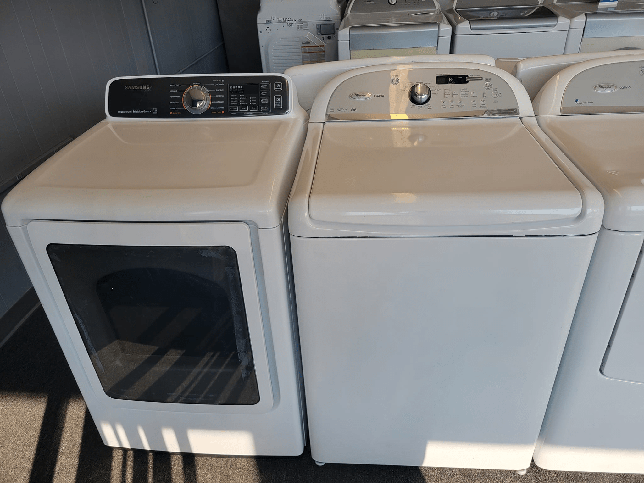 Washers and Dryers by CAMILA'S Does Washer Installations in