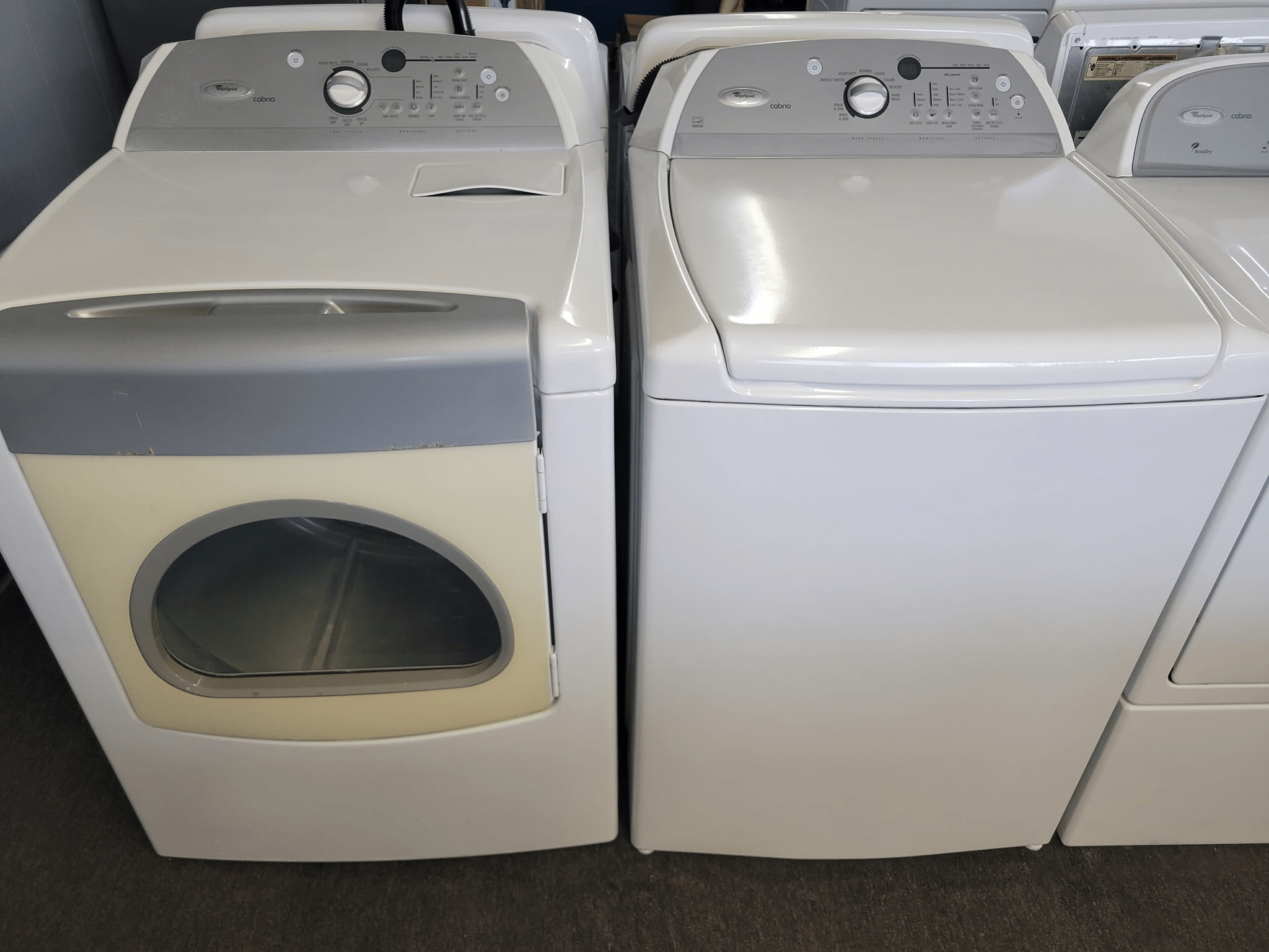 Washers and Dryers by CAMILA'S Does Washer Installations in