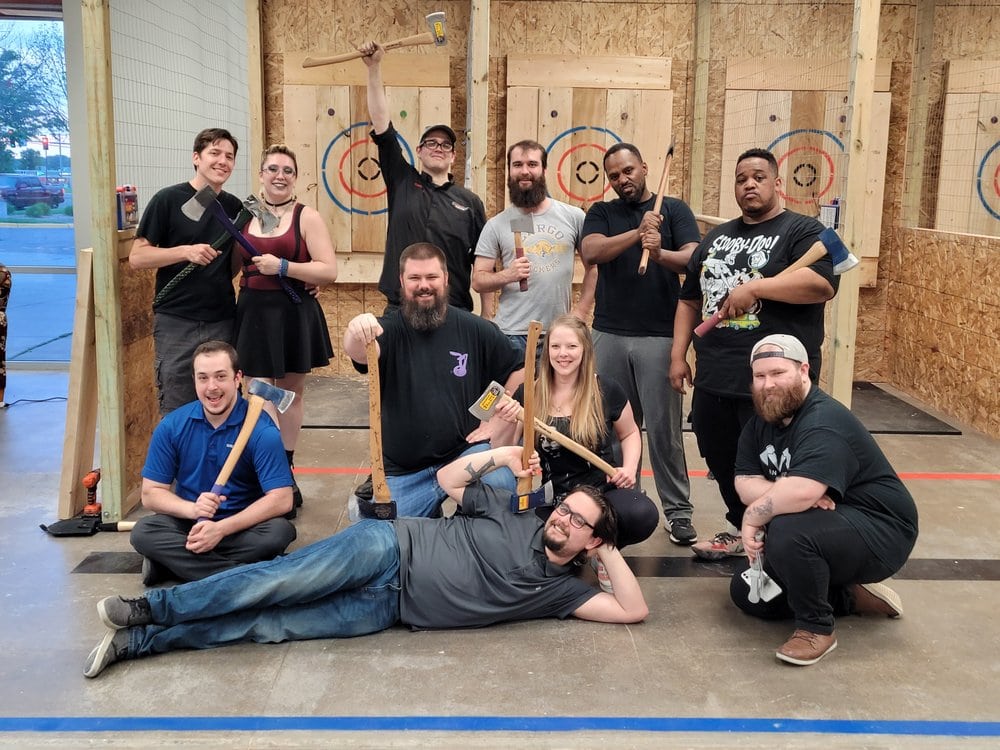 Perplebunny's Axe House Offers Hatchet Throwing in Inver Grove Heights