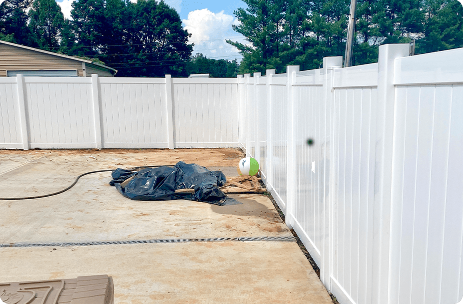 Vinyl Fence
