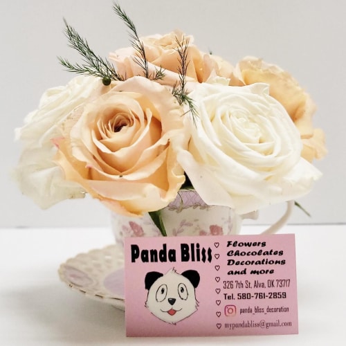 Panda Bliss Decoration is a Flower Shop in Alva, OK 73717