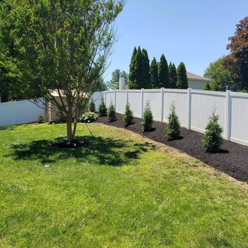 Mulch Spraying